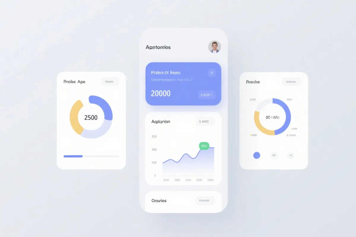 移动端应用示意