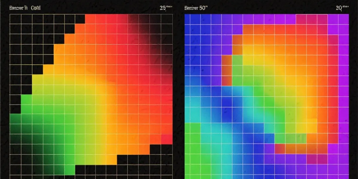 幸运飞艇走势 - 周期对比热力图