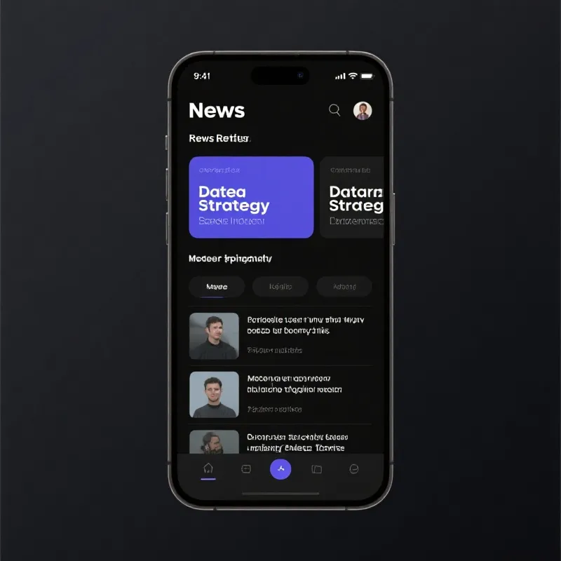 资讯与策略界面